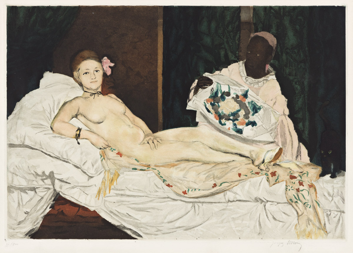 ÉDOUARD MANET (after) Olympia.